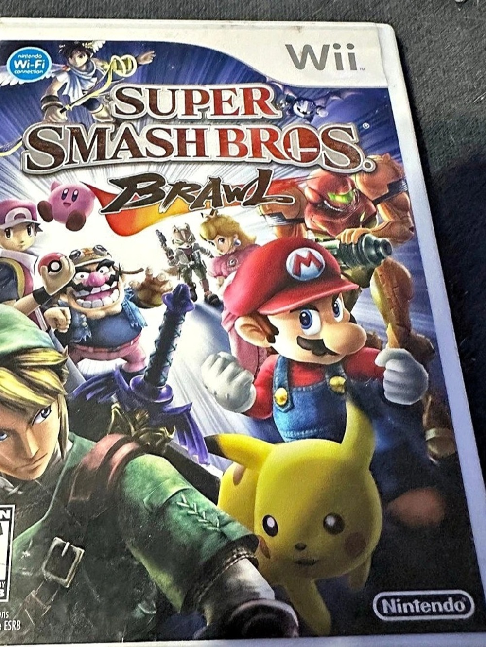 Nintendo Super Smash Bros. Brawl Wii Game Disc NWT